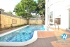 Gorgeous house with swimming pool for rent in Ciputra, Tay Ho